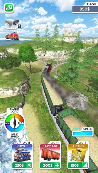 Train Delivery Simulator - عکس بازی موبایلی اندروید