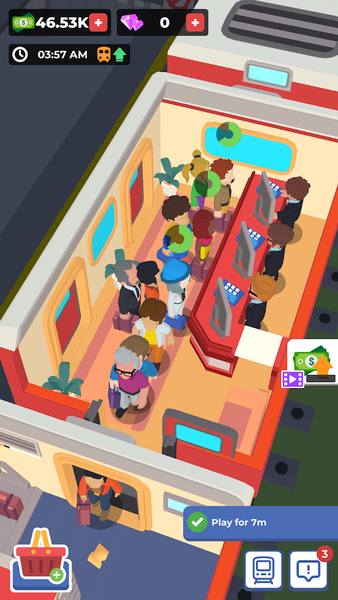 Train Hotel - Gameplay image of android game