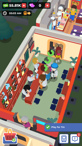 Train Hotel - Gameplay image of android game