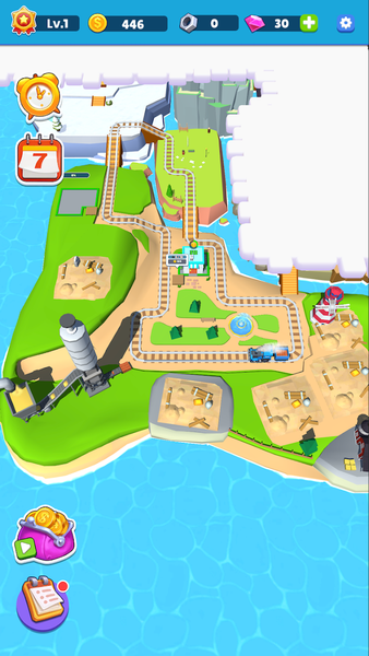 Train Town-Idle Game - عکس بازی موبایلی اندروید