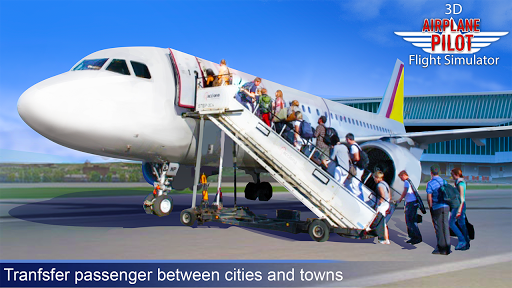 Airplane Pilot Cabin – Flight Simulator ۳D - عکس بازی موبایلی اندروید