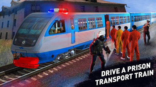 Prisoners Train Simulator: Transport to jail - Gameplay image of android game