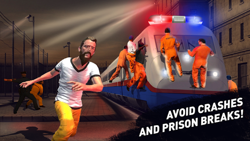 Prisoners Train Simulator: Transport to jail - Gameplay image of android game