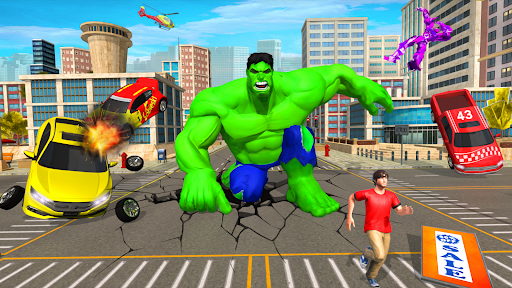 Incredible Monster Hero Attack - Gameplay image of android game