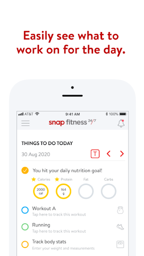 Snap Fitness Charles City App - عکس برنامه موبایلی اندروید
