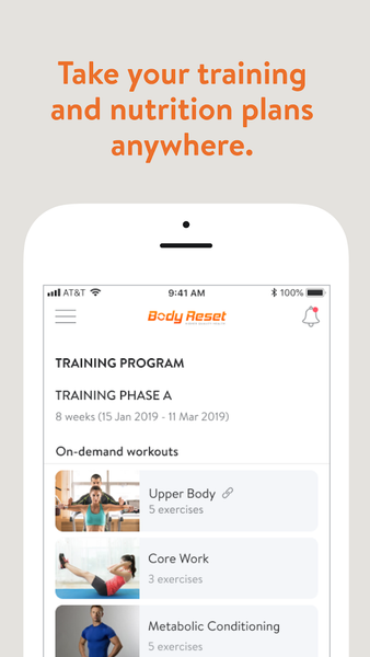 Body Reset - عکس برنامه موبایلی اندروید