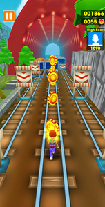 Subway Train Surf Run 3D APK + Mod for Android.