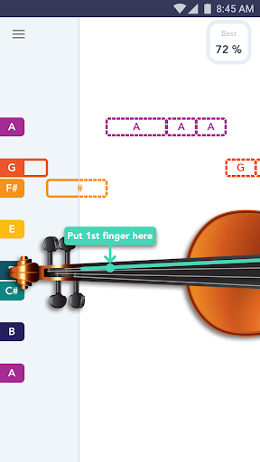 Violin by Trala – Learn violin - عکس برنامه موبایلی اندروید