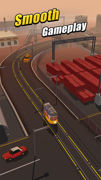 Tram Rush - Simulation Games - عکس بازی موبایلی اندروید