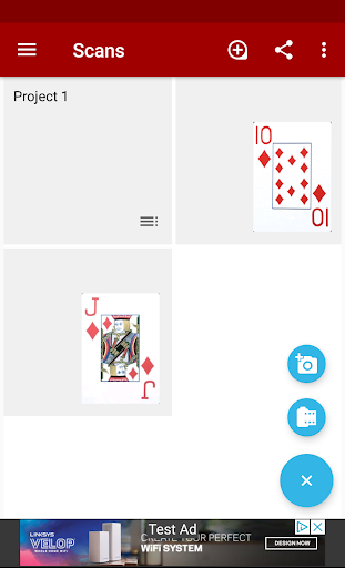 Droid Scan Lite - عکس برنامه موبایلی اندروید