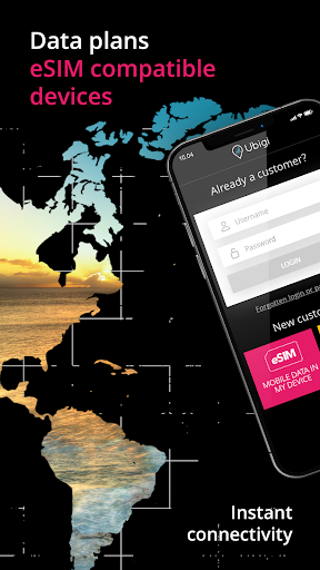Ubigi: eSIM & Mobile Internet - Image screenshot of android app