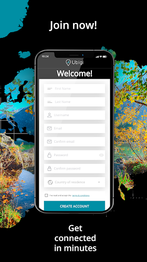 Ubigi: Travel eSIM & data plan - عکس برنامه موبایلی اندروید