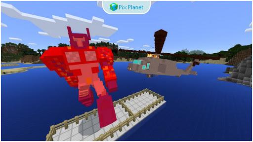 Transformers mod for Minecraft - عکس برنامه موبایلی اندروید