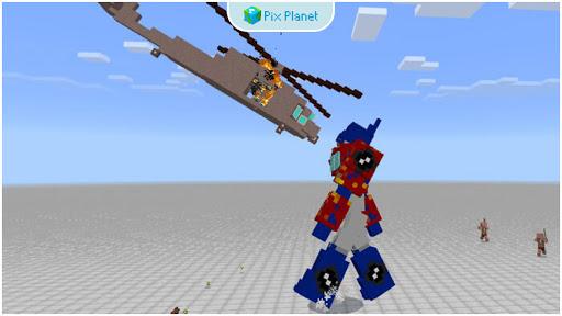 Transformers mod for Minecraft - عکس برنامه موبایلی اندروید