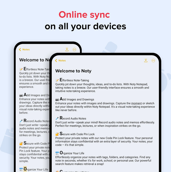 Notepad - Take Notes - عکس برنامه موبایلی اندروید
