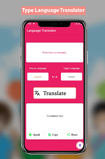 Translate Language Translator - عکس برنامه موبایلی اندروید