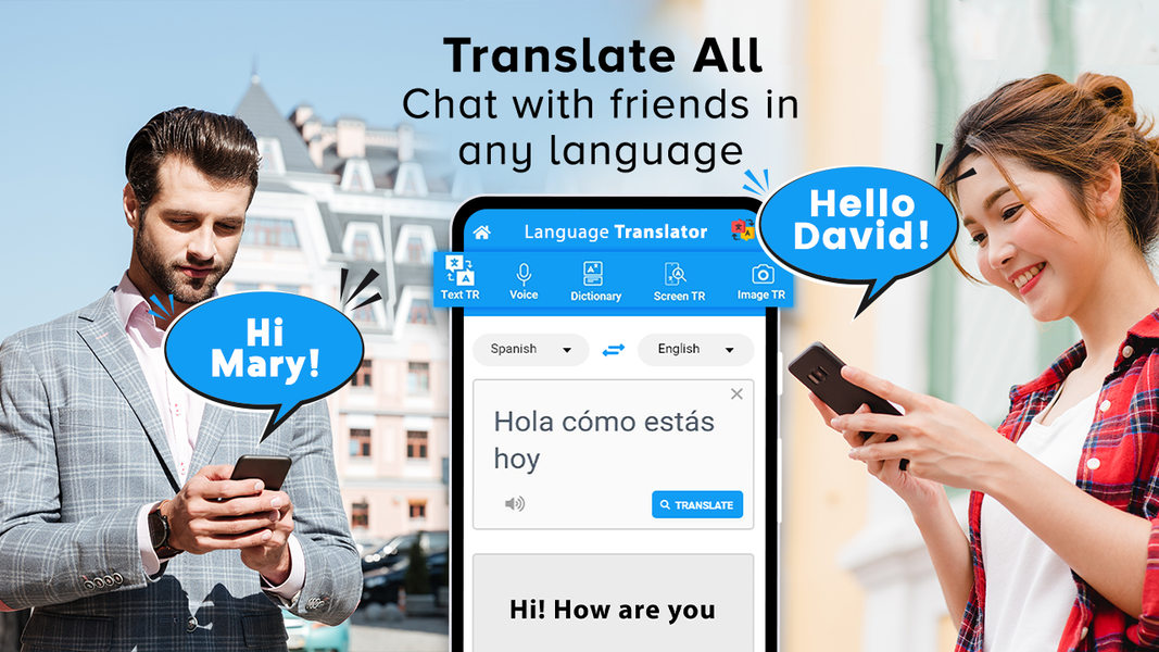 Translate: Language Translator - عکس برنامه موبایلی اندروید