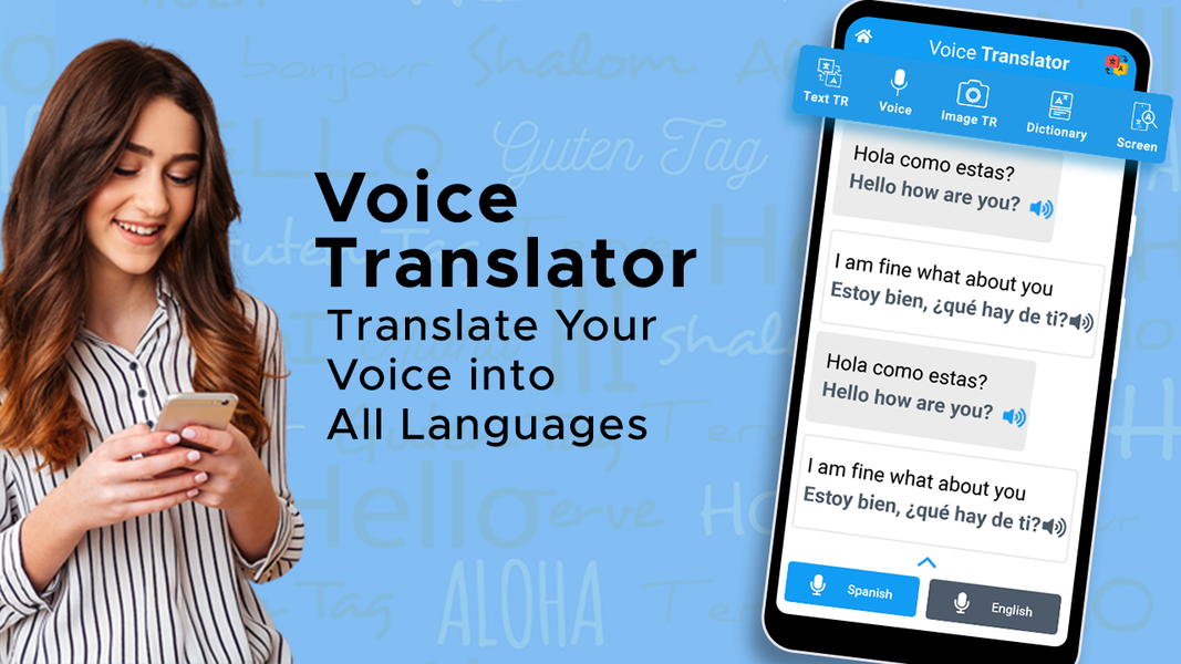 All Languages Voice Translator - Image screenshot of android app