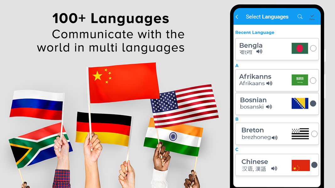 All Languages Voice Translator - Image screenshot of android app