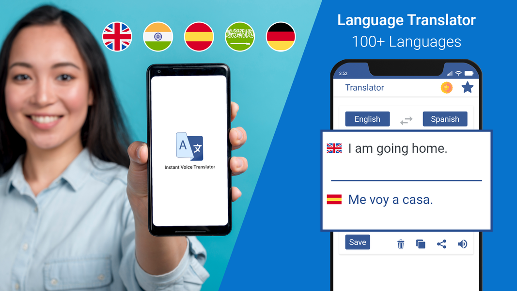 Translate All Languages App - Image screenshot of android app