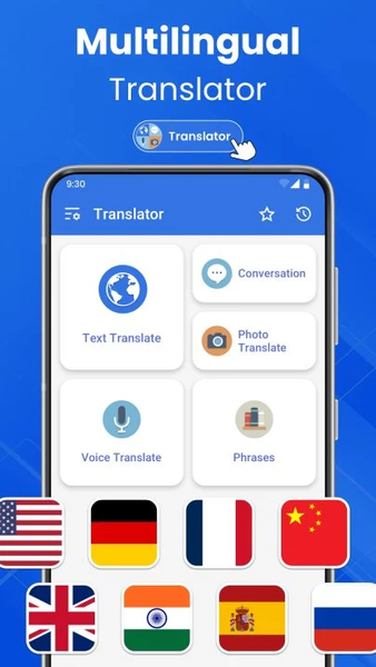 All Languages Translator - عکس برنامه موبایلی اندروید
