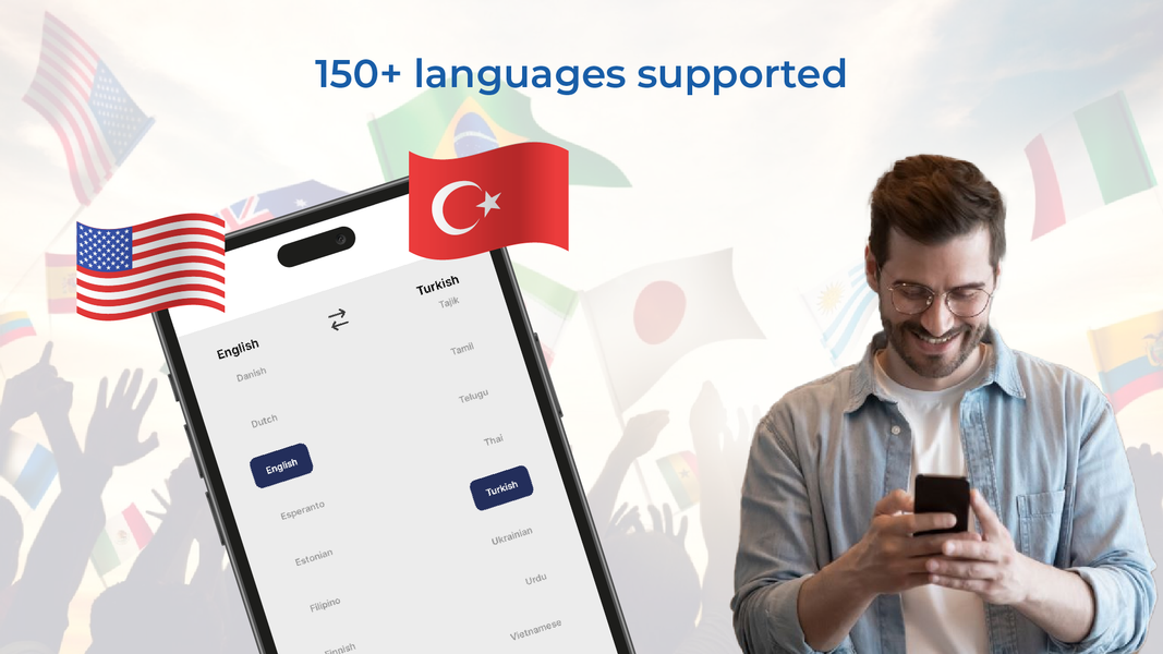 Voice Translator AI Translate - عکس برنامه موبایلی اندروید