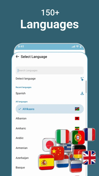 Talk & Translate, Translator - عکس برنامه موبایلی اندروید