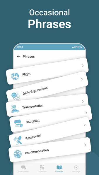 Talk & Translate, Translator - عکس برنامه موبایلی اندروید