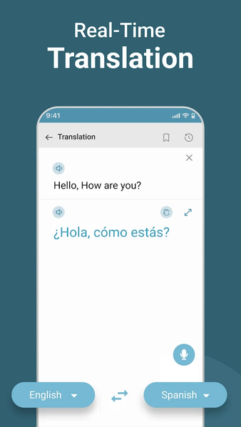 Talk & Translate, Translator - عکس برنامه موبایلی اندروید