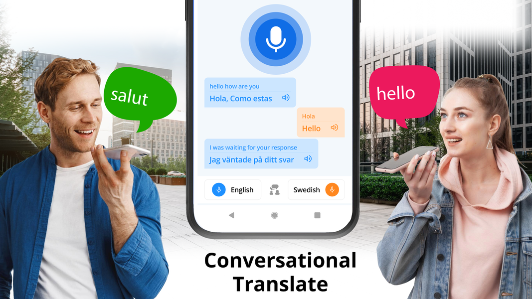 Translate: Voice Translator AI - عکس برنامه موبایلی اندروید