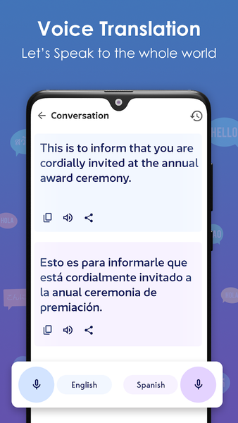 Translate: Language Translator - عکس برنامه موبایلی اندروید