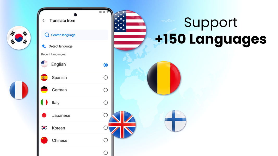 Translate: AI, Camera & Voice - عکس برنامه موبایلی اندروید
