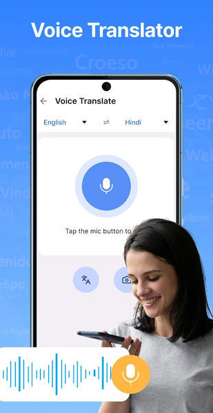 AI Translate - Voice & Camera - عکس برنامه موبایلی اندروید