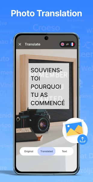 AI Translate - Voice & Camera - عکس برنامه موبایلی اندروید