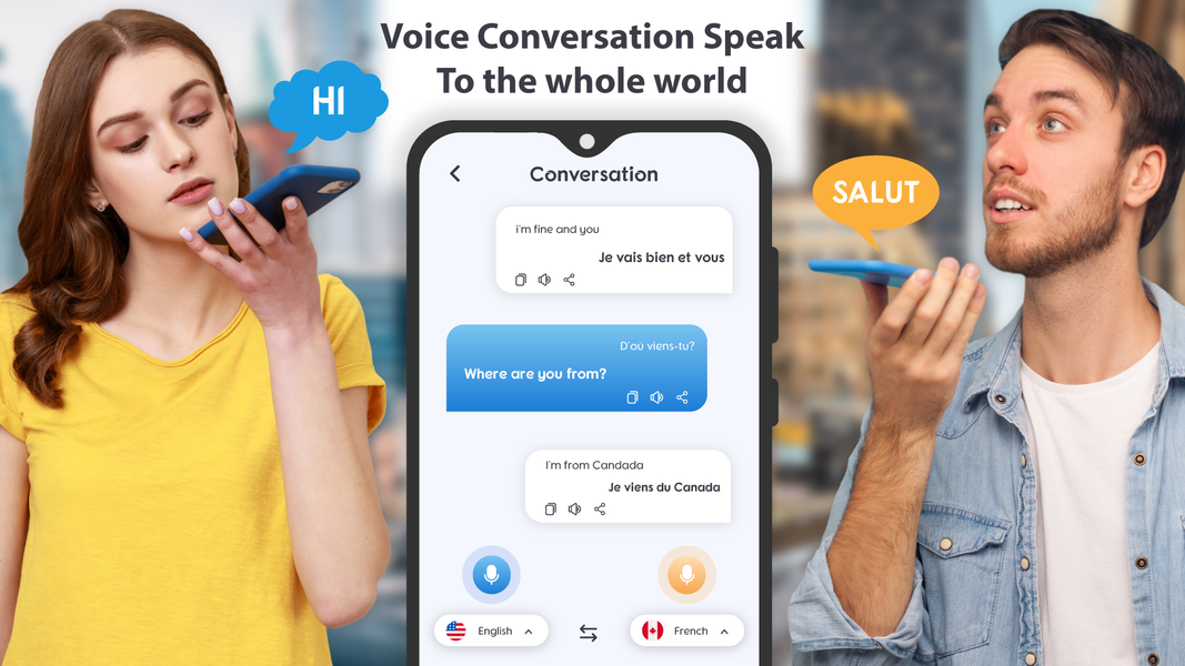 All Translate Voice Translator - عکس برنامه موبایلی اندروید