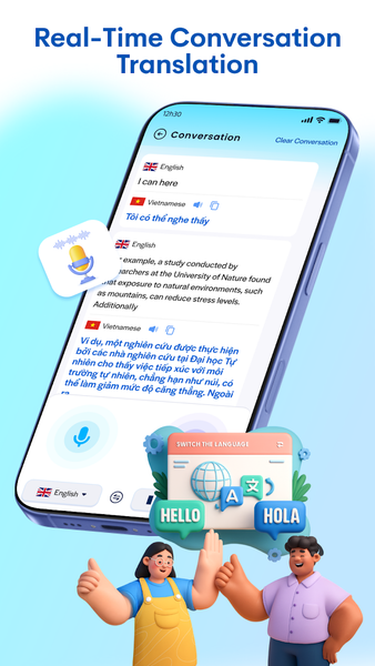 Audio Translator - Speak Now - Image screenshot of android app