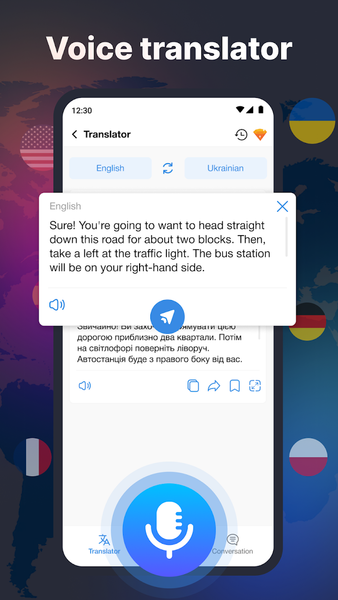 AI Translator: Voice & Camera - Image screenshot of android app