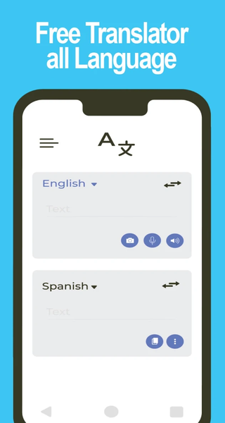 All Language Translator text a - عکس برنامه موبایلی اندروید