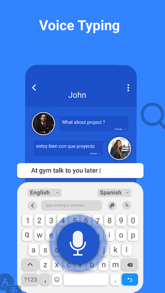 Transtype Translator Keyboard - عکس برنامه موبایلی اندروید