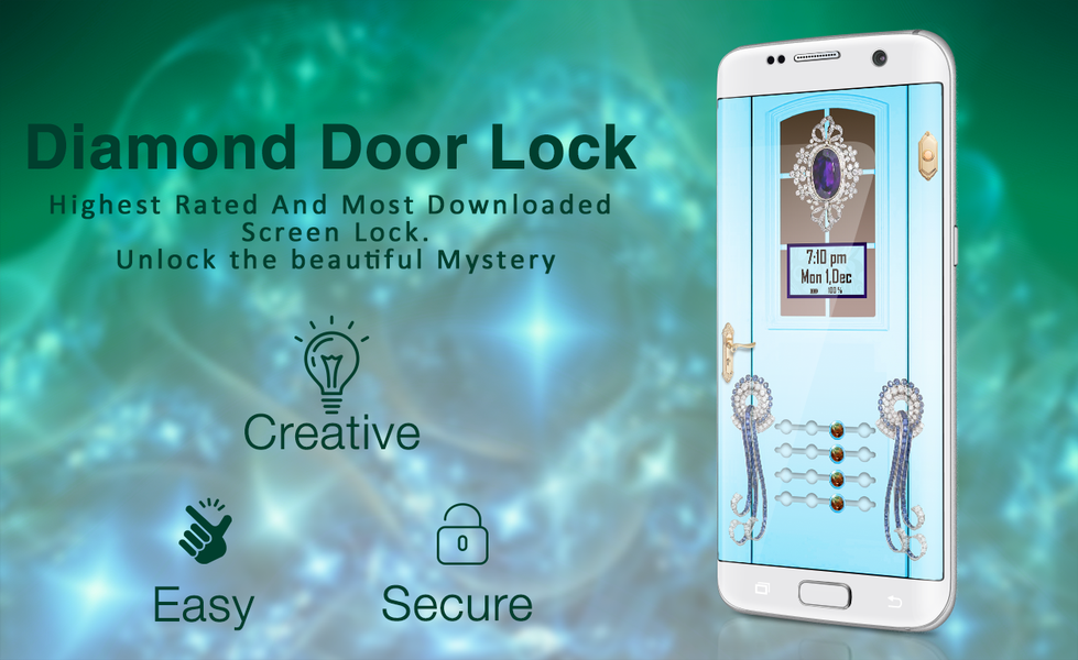 Diamond Door Lock - Image screenshot of android app