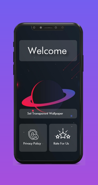 Transparent Pro Live Wallpaper - Image screenshot of android app