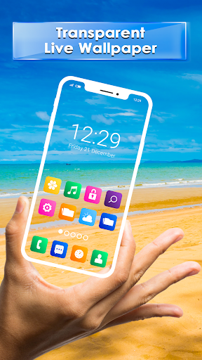 Transparent Screen & Live Wallpaper - عکس برنامه موبایلی اندروید