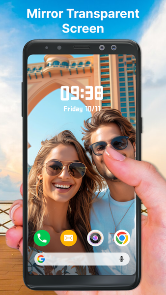 Transparent Wallpaper - عکس برنامه موبایلی اندروید
