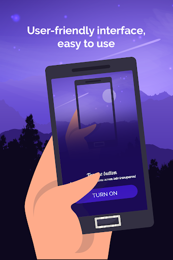 Transparent screen - Transparent background - عکس برنامه موبایلی اندروید