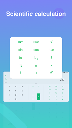 Calculator - Basic & Scientific Calculations - عکس برنامه موبایلی اندروید