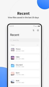 File Manager - عکس برنامه موبایلی اندروید