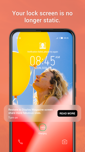 Magazine Lockscreen - عکس برنامه موبایلی اندروید