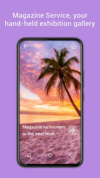 Magazine Lockscreen - عکس برنامه موبایلی اندروید