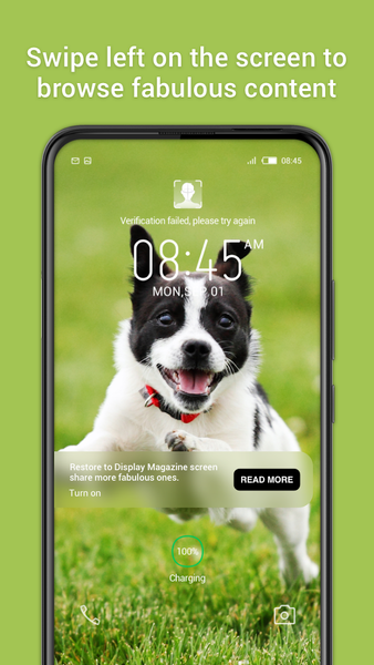 Magazine Lockscreen - عکس برنامه موبایلی اندروید