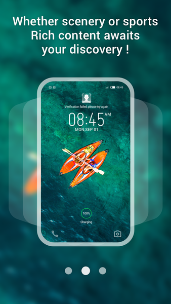 Magazine Lockscreen HiOS - Image screenshot of android app